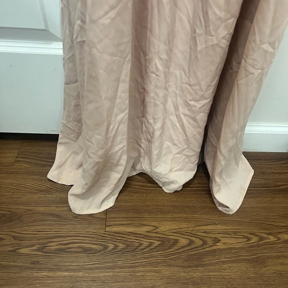Show Me Your Mumu Dusty Blush Crisp Pink Amanda Maxi Dress Size XL $198 - Picture 4 of 8